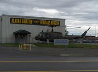 Lake Hood Seaplane Base (LHD) - Alaska Aviation Heritage Museum, fascinating exhibits indoors and out. - by Doug Robertson