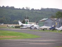Wellesbourne Mountford Airfield Airport, Wellesbourne, England United Kingdom (EGBW) - Apron view at Wellesbourne - by Simon Palmer