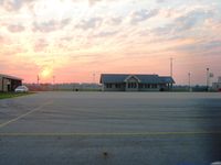 Starke County Airport (OXI) - Sunrise at Starke County.  I stop here a lot for fuel because of the nice facility and well maintained self serve equipment.  After hours there is still access to the restroom and refreshments on the honor system.  Excellent facility. - by Bob Simmermon