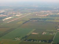 Porter County Regional Airport (VPZ) - Looking SW from 3500' - by Bob Simmermon