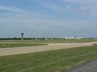 Arlington Municipal Airport (GKY) - Looking North West at CT and Bell Helicopter Flight Test - by Zane Adams