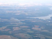 Highland County Airport (HOC) - From 4500' - by Bob Simmermon