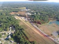 Darr Field Airport (NC03) - looking south - by Tom Cooke