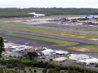 Cairns International Airport, Cairns, Queensland Australia (YBCS) - View from the adjacent Mountain park - by Terry Fletcher
