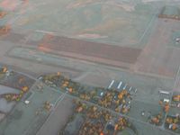Reese Airport (7I2) - From 4500' on a frosty fall morning - by Bob Simmermon
