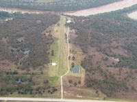 Hilltop Airport (40OK) - Looking south from 4500' - by Bob Simmermon