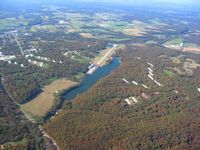 Crystal Lake Airport (5M5) - From 3500' on a nice fall day. - by Bob Simmermon