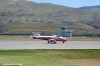 Kamloops Airport - Snowbirds making a quick stop at Kamloops on their way to the airshow at CFB Comox - by Michel Teiten ( www.mablehome.com )