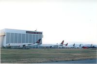 Vancouver International Airport, Vancouver, British Columbia Canada (YVR) - Air Canada fleet grounded by pilots strike.Sep.1998 - by metricbolt