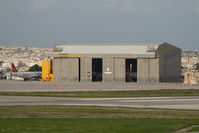 Malta International Airport (Luqa Airport), Luqa Malta (MLA) - Lufthansa Technik hangar - by Yakfreak - VAP