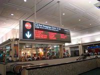 Tampa International Airport (TPA) - Red Baggage Claim Sign - by N6701