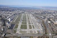 Norman Y. Mineta San Jose International Airport (SJC) - San Jose International from 1800ft - by Chris Luvara