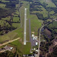 Clarksville Municipal Airport (H35) - Aerial Photo - by Arkansas Department of Aeronautics