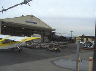 Camarillo Airport (CMA) - ORBIC Helicopters Hangar, Robinson Helicopter Dealer, sales, flight instruction, rentals - by Doug Robertson