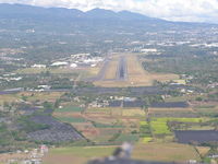 Juan Santamaría International Airport - Runway 07 at San Jose, Costa, Rica - by John J. Boling