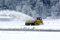 LSMM Airport - Unusual for the month snow had to be cleared in March 2007 - by Joop de Groot