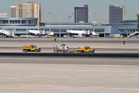 Mc Carran International Airport (LAS) - Construction on RWY 25 - by Brad Campbell