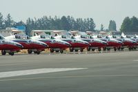 Abbotsford International Airport - Snowbirds at the 2006 Abbotsford Airshow - by Michel Teiten ( www.mablehome.com )