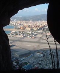 Gibraltar Airport, Gibraltar Gibraltar (GIB) - RAF Gibralter - by David Burrell