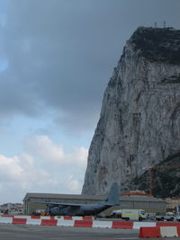Gibraltar Airport, Gibraltar Gibraltar (GIB) - RAF Gibralter - by David Burrell