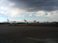 Centennial Airport (APA) - Jet center Ramp - by Victor Agababov