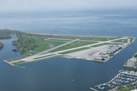 Toronto City Centre Airport, Toronto, Ontario Canada (YTZ) - Taken frommthe CN Tower. - by Andy Graf-VAP