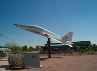 Phoenix-mesa Gateway Airport (IWA) - A T-38 trainer, which used to call this place home when it was Williams AFB. My uncle Ed helped to design the GE engines. - by IndyPilot63