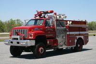 Hickory Regional Airport (HKY) - Hickory Fire Department Engine 4, the ARFF truck at the Hickory Regional Airport - by Bradley Bormuth