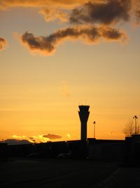 Centennial Airport (APA) - Tower in the setting sun... - by Victor Agababov