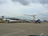 Arlington Municipal Airport (GKY) - Invasion of the Biz Jets - THREE Lockheed Martin, Black and Decker, Misc GV, Cessna Jet, and one from Mexico along with the small ones... - by Zane Adams