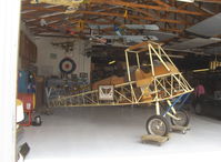 Santa Paula Airport (SZP) - Moth Aircraft Corporation Gipsy Moth Fuselage, in the David Watson Hangar,  Aviation Museum of Santa Paula. - by Doug Robertson