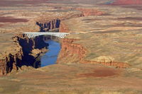 Marble Canyon Airport (L41) - Bridge on Left Downwind for runway 21 - by Richard Mays