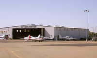 Stockton Metropolitan Airport (SCK) - Top Gun Aviation hangar - by Bill Larkins