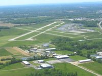 Clark Regional Airport (JVY) - Looking south. - by Bob Simmermon