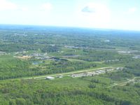 Youngstown Elser Metro Airport (4G4) - Approaching from the SW - by Bob Simmermon