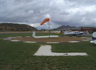 Agua Dulce Airport (L70) - Wind Sock and TEE - by Doug Robertson