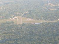 Dutchess County Airport (POU) - Looking south from 4500' - by Bob Simmermon