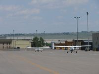 Centennial Airport (APA) - Cessnas taxiing to ramp hotel.. - by Victor Agababov