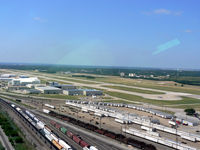 Fort Worth Meacham International Airport (FTW) - On base for runway 16 at Meacham Field - by Zane Adams