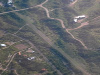 Goldfield Ranch Airport (AZ25) - Overhead shot of WWII strip - by Richard Mays