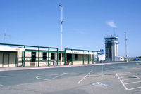 Buchanan Field Airport (CCR) - Tower and old airline Terminal, April 2008. - by Bill Larkins