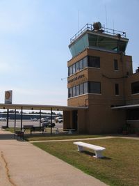 Spartanburg Downtown Memorial Airport (SPA) - the classic terminal building (no need to call tower, it's abandoned) - by Tom Cooke