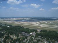 Memphis International Airport (MEM) - KMEM from the West @ 900ft AGL - by Iflysky5