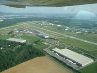 Reading Rgnl/carl A Spaatz Field Airport (RDG) - leaving Reading Airport after the air show - by tconrad