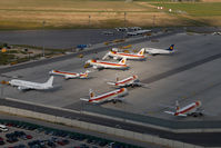 Vienna International Airport, Vienna Austria (VIE) - Some Iberia Aircraft for the EURO 08 final - by Yakfreak - VAP