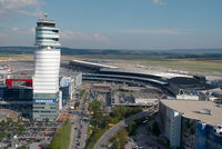 Vienna International Airport, Vienna Austria (VIE) - tower and skylink terminal - by Yakfreak - VAP