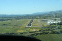 Charles M. Schulz - Sonoma County Airport (STS) - Approach to Runway 32 - by Scott Woodland