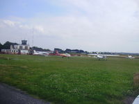 Sleap Airfield Airport, Shrewsbury, England United Kingdom (EGCV) - taxing out from Sleap - by chrishall