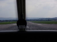 Hawarden Airport, Chester, England United Kingdom (EGNR) - touch down at Hawarden - by chrishall
