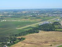 Fond Du Lac County Airport (FLD) - Approaching from the southeast. - by Bob Simmermon